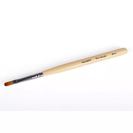 Nailbayo 003 Flacher ovaler Pinsel