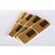 The Nail Pro Nagelschablonen Gold, 100 Stk.