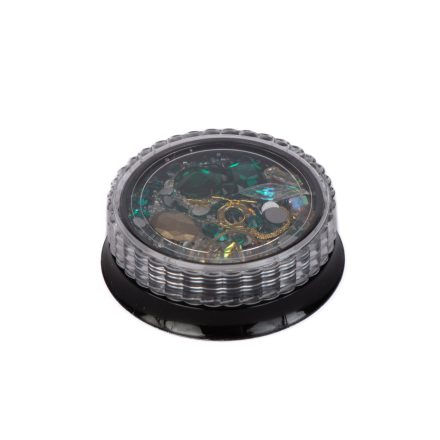 The Nail PRO Nageldekoration Steine Grün Mix