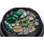 The Nail PRO Nageldekoration Steine Grün Mix