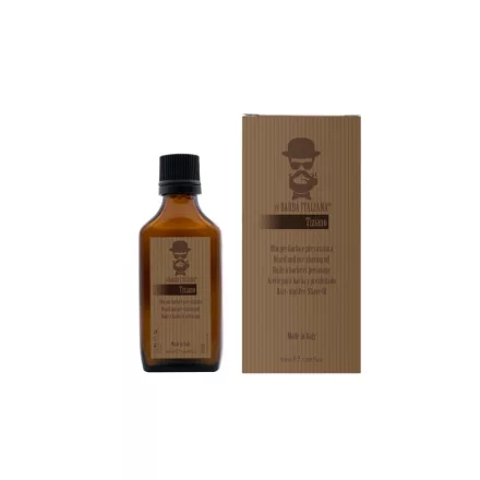 TIZIANO-Beard and pre-shaving oil 50 ml