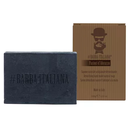 PASTORI D'ABRUZZO-Natürliche handgemachte entgiftende Seife 100 g